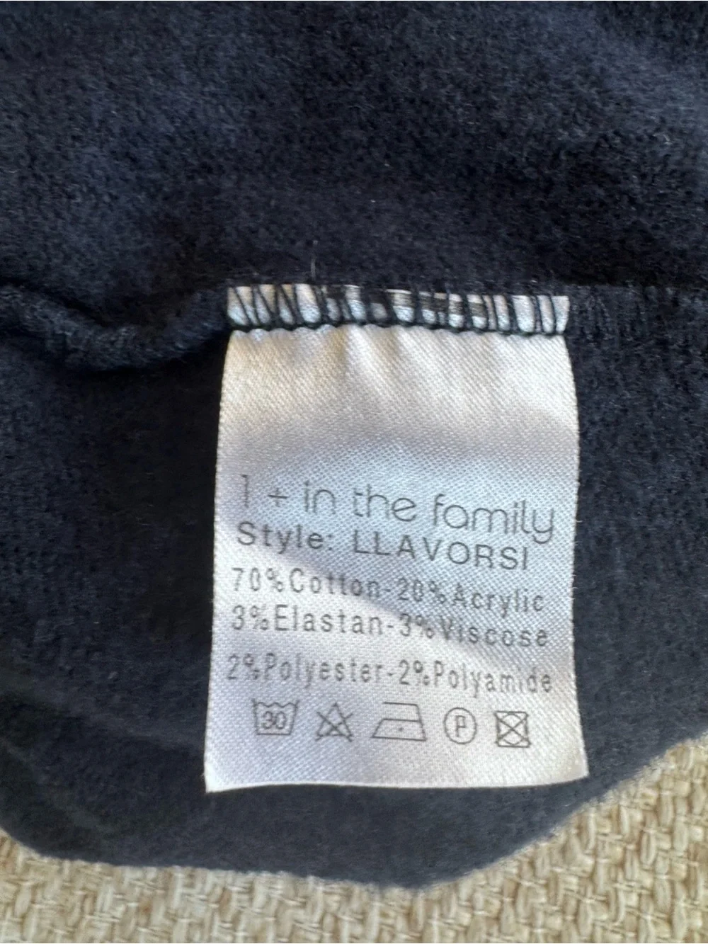 1+ IN THE FAMILY fleece set 9m